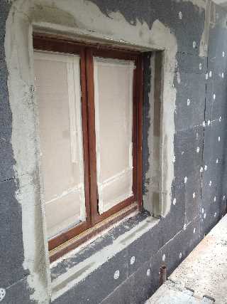 Cappotto termico imbotte finestra